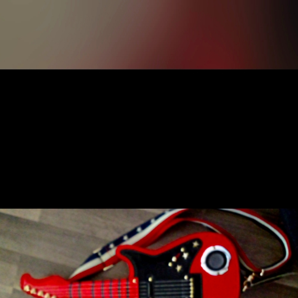 Diophy Guitar Purse W/ Bluetooth